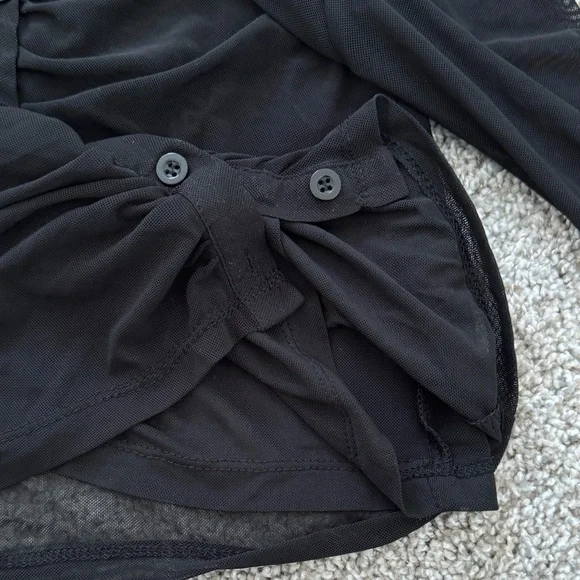 Button down cinched top - Picture 4 of 4